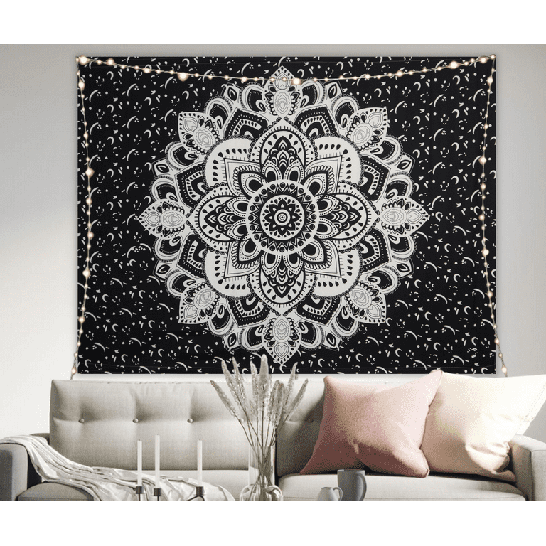 KaiSha LED Tapestry Wall Hanging Bohemian Psychedelic Hippie
