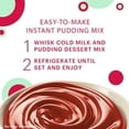 thumbnail image 3 of Sprinkles Red Velvet Cupcake Sugar-Free Instant Pudding Mix, 4 Servings, 1.68 oz Box pack of 3, 3 of 4