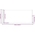 thumbnail image 3 of Patio Retractable Side Awning, 86.6"x196.9", UV-Resistant & Water-Resistant, Ideal for Patio, Terrace or Balcony, Easy to Operate, Polyester with PU Coating, Sturdy Steel Base - Black, 3 of 9