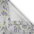 thumbnail image 6 of Ambesonne Garden Grommet Curtain, Lavender Hydrangea Art, 50" x 54", Pale Grey Lavender Green, 6 of 6