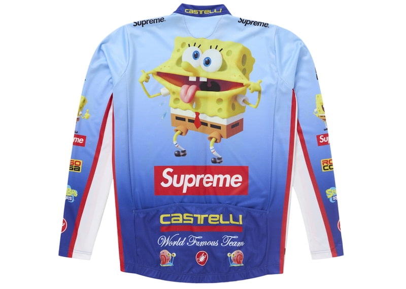 Supreme x SpongeBob Castelli Racing Tee Supreme SpongeBob⁄Castelli