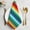 Green, variant on Mexican Stripes Cloth Napkins, Colorful Striped Mexican Fiesta Theme Washable and Reusable Dinner Napkins Set of 4, Table Napkin for Kitchen Party Birthday Wedding Hotel Housewarming 20"x20"