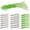 F-glow squid lures 21pcs 3.94in/0.32oz, variant on Squid Swimbait Fishing Lures - Tail Octopus Jig Head Glow Soft Plastic Lures - Trout Bass Fishing Baits Kit