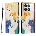 thumbnail image 1 of FOXDOCK Funda Tipo Cartera para Xiaomi 14T con Soporte y Correa – Diseño de Patrones Lindos, 1 of 6