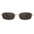 thumbnail image 1 of Gafas de sol SOJOS Y2k Rectángulo estrecho SJ1187 dorado/gris UV400, 1 of 5