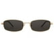 thumbnail image 1 of Gafas de sol SOJOS Y2k Rectángulo estrecho SJ1187 dorado/gris UV400, 1 of 5
