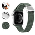 thumbnail image 3 of Correa de reloj compatible con Apple Watch, hebilla ajustable, correa trenzada elástica para 38/40/41 mm, 2 unidades, 3 of 5