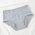 thumbnail image 1 of Bragas menstruales Gray3XLWomen, ropa interior cómoda a prueba de fugas, pantalones fisiológicos para mujeres, 1 of 5