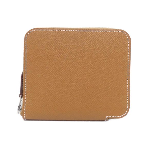 Pre-Owned Hermes EX-LIBRIS Silk In Compact 070669CK Wallet