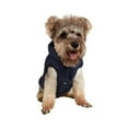 thumbnail image 4 of Warm Dog Winter Coat, Waterproof Windproof Pet Jacket with Soft Fleece Lining, Adjustable Vest for Small to Medium Dogs ,Navy XXL, 4 of 8