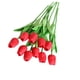 thumbnail image 5 of Flores artificiales decorativas Billuyoard 10 piezas color Rojo, 5 of 6