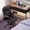 Black, variant on Pinmoco Ergonomic PU Leather Office Chair, High Back Executive Computer Desk Chair with Double-Layer Cushion, Swivel Gaming Chair with Wheels and Flip-Up Armrests, Black