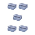 thumbnail image 3 of Billuyoard Cajas de plástico Caja de artículos diversos útiles Papelera profesional simple con tapa Contenedor de PP para el hogar Cocina Type2 NO2, 3 of 6