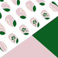 thumbnail image 4 of 24 Pcs French Tip Stick on Nail Saint Patricks Day False Nail Short Almond Press On Nail Shamrocks Artificial Nail, 4 of 4