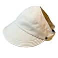 thumbnail image 3 of Sombrero de sol para mujer Yuyangstore Beige ala ancha ajustable, 3 of 8