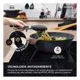 thumbnail image 4 of Bateria de Cocina Cookify - Juego de Sartenes, Wok, Ollas Cacerolas y Utensilios (Set 11 Pzas. Mármol Negro), 4 of 7