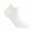 White, variant on Deago 3 Pairs Men's Running Ankle Socks with Cushion Cotton Low Cut Athletic Sport Tab Socks (Multi-color)