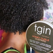 Thank God It's Natural (tgin) Honey Curls Custard with Honey and Agave Nectar, 12OZ