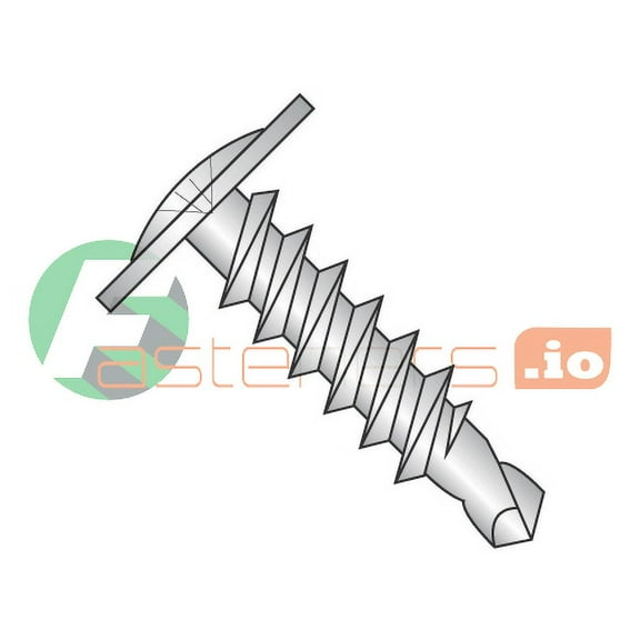 #8 x 1 5/8" Self-Drilling Screws / Phillips / Modified Truss Head / 18-8 Stainless Steel / #2 Drill Point (Quantity: 1,000 pcs)