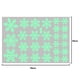 thumbnail image 2 of Pegatinas electrostáticas de copos de nieve para fiestas, pegatinas fluorescentes brillantes, decoraciones navideñas para ventanas Adepaton CPB-SSW73-1, 2 of 5