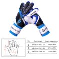 thumbnail image 2 of Luvas de Futebol Treinamento para Goleiro azul Verde, 2 of 6
