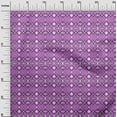 thumbnail image 3 of oneOone Viscose Chiffon Purple Fabric Block Sewing Material Print Fabric By The Yard 42 Inch Wide, 3 of 5
