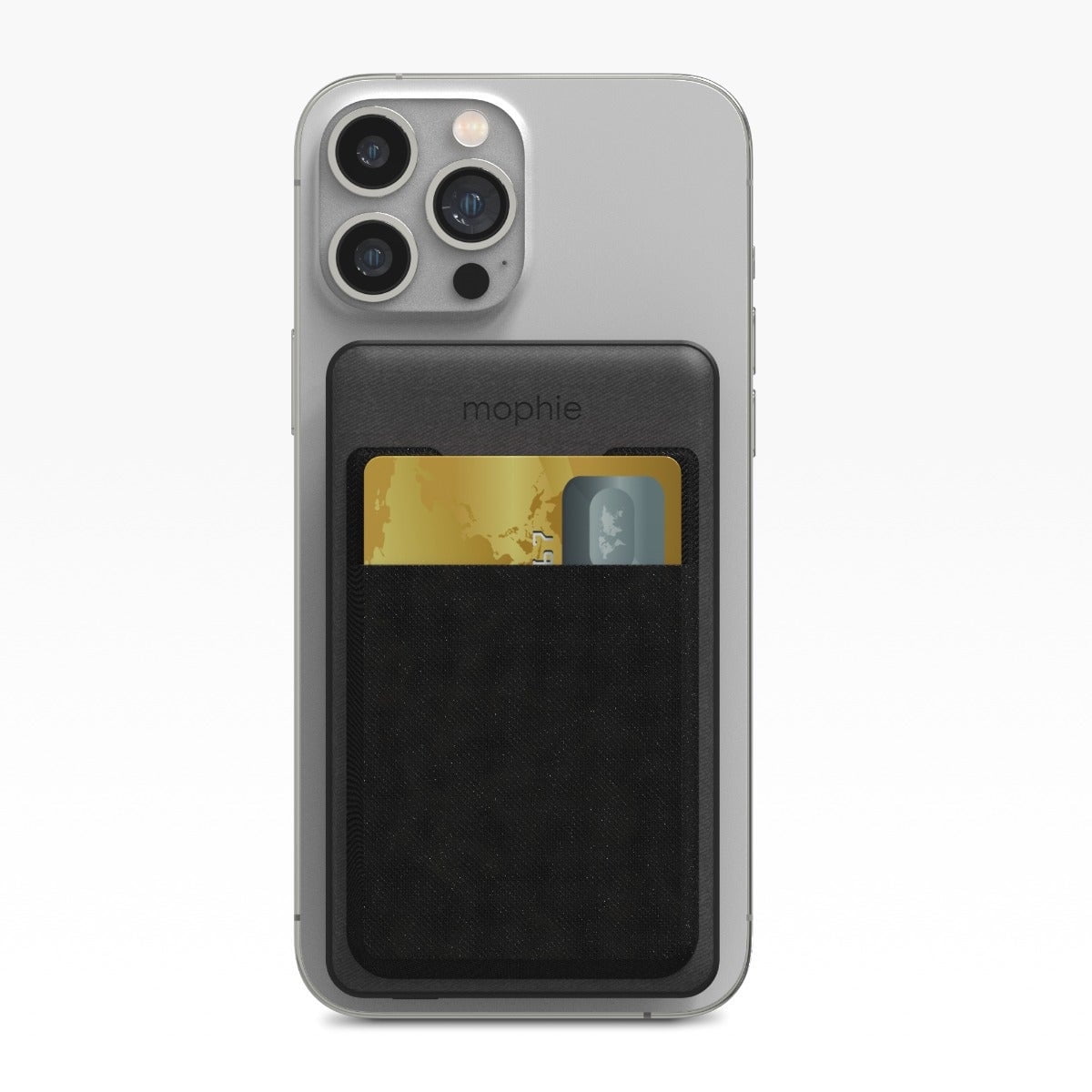 Open Box mophie snap+ Juice Pack Wallet 5K -Black - Magnetic Power Bank Compatible with MagSafe & Qi-Enabled Smartphones Works with Apple and Android phones (not compatible with iPhone 13 pro or 13 mini)