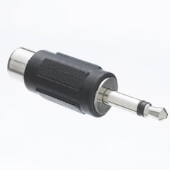 - 3.5mm Mono Male to RCA Female Adapter