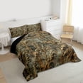 thumbnail image 3 of Feelyou Teen Rustic Branches Queen Comforter Set, Plant Botanical Bedding Set, 3pcs, 3 of 8