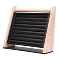 thumbnail image 3 of Rings Display Stand Tray Vertical Holder for Studs Jewelry Organizer Dresser White, 3 of 9