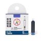 thumbnail image 4 of 10 Refillable Ink Cartridges 10ml For Fountains Pen Retractable 0.38mm Blue Transparent Barrel, 4 of 8