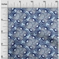 thumbnail image 2 of oneOone Cotton Jersey Blue Fabric African Fabric For Sewing Printed Craft Fabric By The Yard 58 Inch Wide, 2 of 4