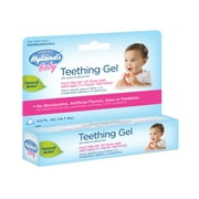 Hyland's Baby Teething Gel, Natural Homeopathic Baby Teething Pain and Irritability Relief, 0.5 Ounce