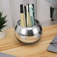 thumbnail image 2 of Cubicle Mirror 6Inch Convex Mirror Vase Cubicle Decor Desk Security Mirror to See Behind You, Stylish Glass Rearview, 2 of 10