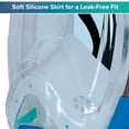 thumbnail image 5 of Aqua Dolfino Full Face Mask for Snorkeling, Blue, L/XL, Ages 12+, 5 of 10