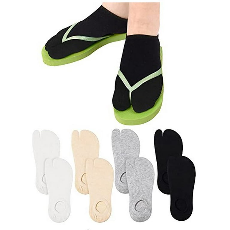 Dream Lifestyle 1 Pairs Lovers Unisex Tabi Geta Socks Japanese
