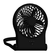 Mainstays 4 Inch Foldable Personal Fan for Stroller, Car Seat, Treadmill, Black