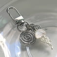 thumbnail image 3 of BQBQERT Small Aesthetic Keyring Lovely White Jellyfish Charm for Backpack Camera Keys Gifts Ideas Daily Use, 3 of 7