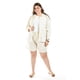 thumbnail image 5 of Set de lino camisa y short Roman Fashion /Tallas Extras, 9103 (Arena) beige 40, 5 of 6