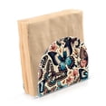 thumbnail image 2 of Many Butterflies Napkin Holder for Table Clear Napkin Stand Paper Holder Acrylic Organizer Dispenser Napkins for Dinner Kitchen Restaurant Room, 2 of 8