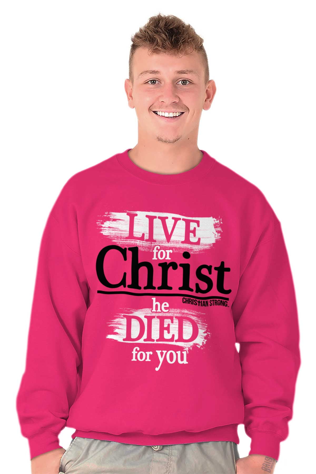 Brisco Brands Christ is Christmas Christian Hoodie Sweatshirt Women