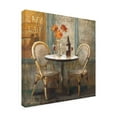 thumbnail image 2 of Trademark Fine Art 'Meet Me at Le Cafe I' Canvas Art by Danhui Nai, 2 of 3