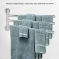 thumbnail image 2 of Towel Rack,Bathroom Wall Mounted Towel Towel Shelf Towel Hanger Smart Functionality, 2 of 10