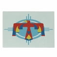 thumbnail image 1 of Southwestern Cutting Board, Mysterious of Thunderbird Abstract Tribal, Decorative Tempered Glass Cutting and Serving Board, Small Size, Multicolor, by Ambesonne, 1 of 1