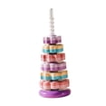 thumbnail image 3 of BELOVING Baby Stack Toy Geometric Stacker Interactive Developing Rainbow s Stacker Violet, 3 of 10