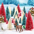 thumbnail image 3 of Decoración de árbol de Navidad LOYUDEQIU Mini, 24 unidades con base, 3 of 8