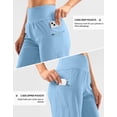thumbnail image 4 of Bermudas G Gradual High Waisted 9 para mujer, color azul claro, 4 of 6