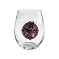 thumbnail image 2 of Halloween 2D Flat Print Stemless Glasses Drinking Glasses 15oz Boost Halloween Atmosphere Easy Daily Maintenance Sturdy Glass Drinkware for Party Daily Use (1PC), 2 of 7