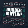 thumbnail image 2 of The Office T-Shirt Dunder Mifflin Ugly Christmas Sweaters Unisex Graphic Tee For Men & Women, 2 of 7