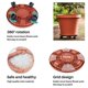 thumbnail image 3 of Maceta, Soporte Para Planta, Soporte Redondo Para Flor, Soporte Para Maceta Para Balcón, Jardín, Exterior, Hogar, Patio seitruly HA042510-02, 3 of 6